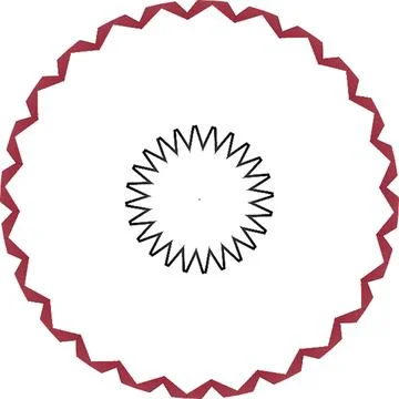 Graphic Multi Use Modern Abstract Circular Elements Background Clean Abstra.. Stockillustratie