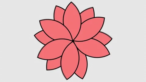 Graphic object that appears in the center. Stock Footage 150747760