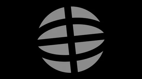 Graphic object in black and white with stroboscopic and hypnotic effect. Stock Footage 119271853