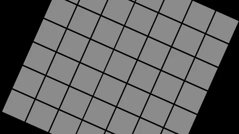 Graphic object in black and white with stroboscopic and hypnotic effect. Stock Footage 120004068