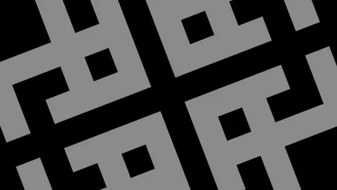 Graphic object in black and white with stroboscopic and hypnotic effect. Stock Footage 120415428
