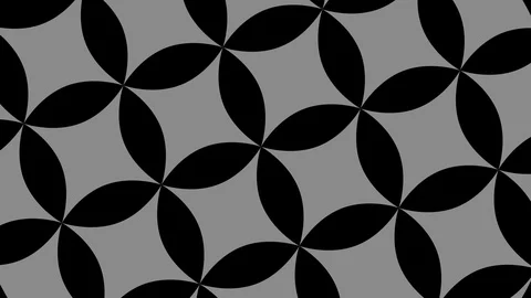 Graphic object in black and white with stroboscopic and hypnotic effect. Stock Footage 123632209