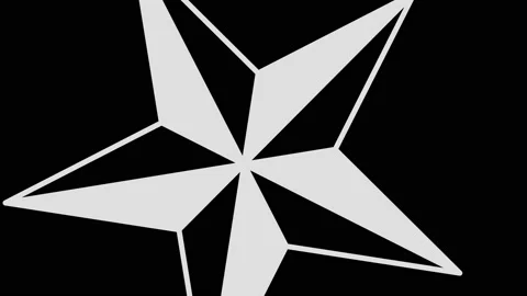 Graphic object in black and white with stroboscopic and hypnotic effect. Stock Footage 135585721