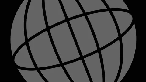 Graphic object in black and white with stroboscopic and hypnotic effect. Stock Footage 136168903