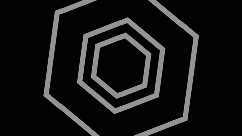 Graphic object in black and white with stroboscopic and hypnotic effect. Stock Footage 137421087