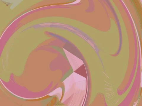 Graphic painting abstract creative background in liquid oil style. Digital cr Stock Illustration