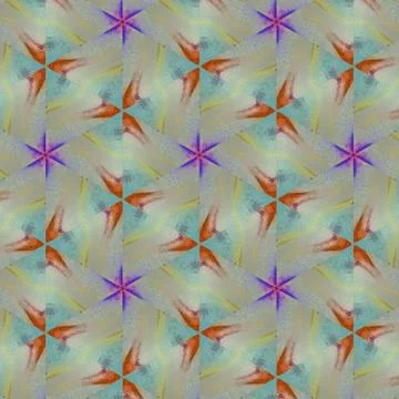 Graphic painting abstract creative background in liquid oil style. Digital cr Stock Illustration