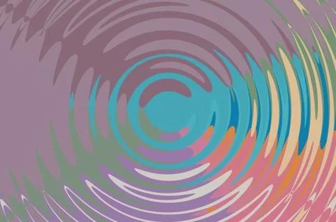 Graphic painting abstract creative background in liquid oil style. Digital cr Stock Illustration