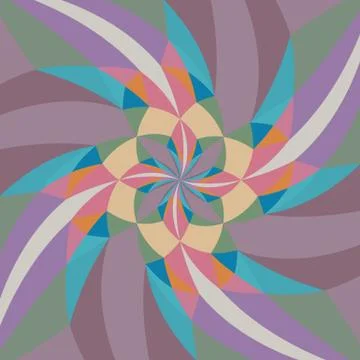 Graphic painting abstract creative background in liquid oil style. Digital cr Stock Illustration