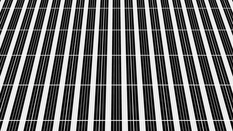 Graphic Pattern in Black and White that tilts up and moves Stock Footage 115695308