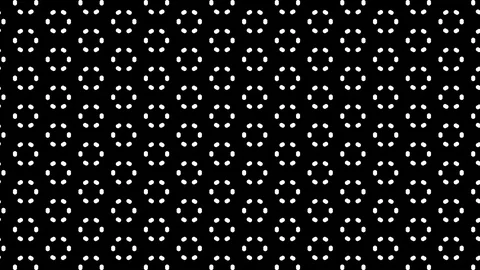 Graphic pattern in black and white with stroboscopic and hypnotic effect. Stock Footage 118353925