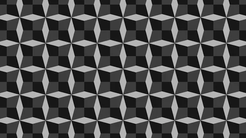 Graphic pattern in black and white with stroboscopic and hypnotic effect. Stock Footage 118427831