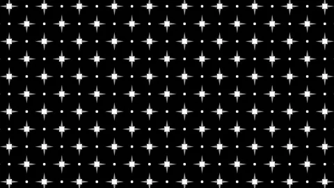 Graphic pattern in black and white with stroboscopic and hypnotic effect. Stock Footage 118519976