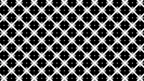 Graphic pattern in black and white with stroboscopic and hypnotic effect. Stock Footage 118520376