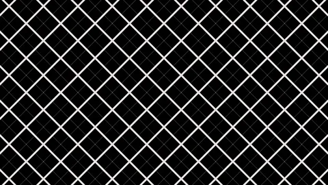 Graphic pattern in black and white with stroboscopic and hypnotic effect. Stock Footage 118573983