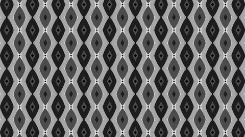 Graphic pattern in black and white with stroboscopic and hypnotic effect. Stock Footage 118574034