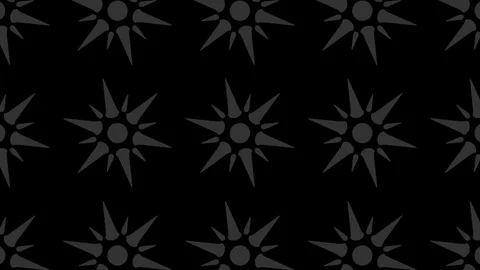 Graphic pattern in black and white with stroboscopic and hypnotic effect. Stock Footage 118668695