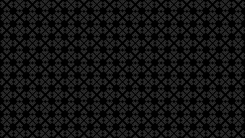 Graphic pattern in black and white with stroboscopic and hypnotic effect. Stock Footage 118881154