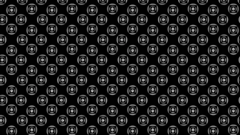 Graphic pattern in black and white with stroboscopic and hypnotic effect. Stock Footage 119008344
