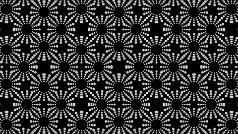 Graphic pattern in black and white with stroboscopic and hypnotic effect. Stock Footage 119008449