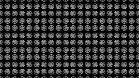 Graphic pattern in black and white with stroboscopic and hypnotic effect. Stock Footage 119626918