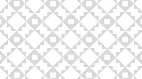 Graphic pattern in black and white with stroboscopic and hypnotic effect. Stock Footage 119627189