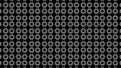 Graphic pattern in black and white with stroboscopic and hypnotic effect. Stock Footage 119627357