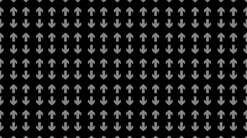 Graphic pattern in black and white with stroboscopic and hypnotic effect. Stock Footage 119930409