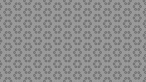 Graphic pattern in black and white with stroboscopic and hypnotic effect. Stock Footage 120110728
