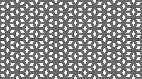 Graphic pattern in black and white with stroboscopic and hypnotic effect. Stock Footage 120720933