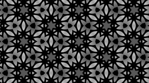 Graphic pattern in black and white with stroboscopic and hypnotic effect. Stock Footage 120941402
