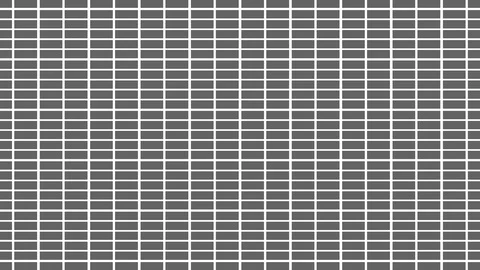 Graphic pattern in black and white with stroboscopic and hypnotic effect. Stock Footage 121224240