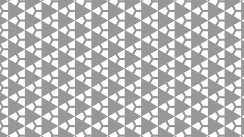 Graphic pattern in black and white with stroboscopic and hypnotic effect. Stock Footage 121953674
