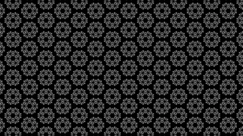Graphic pattern in black and white with stroboscopic and hypnotic effect. Stock Footage 121954059