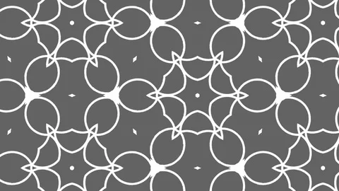 Graphic pattern in black and white with stroboscopic and hypnotic effect. Stock Footage 122372432