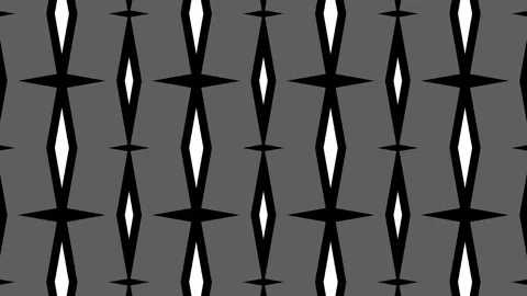 Graphic pattern in black and white with stroboscopic and hypnotic effect. Stock Footage 123102506