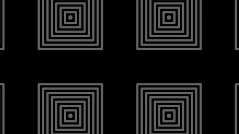 Graphic pattern in black and white with stroboscopic and hypnotic effect. Stock Footage 123415488