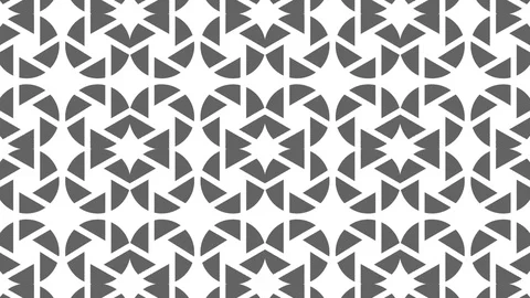 Graphic pattern in black and white with stroboscopic and hypnotic effect. Stock Footage 123691503