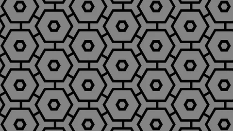Graphic pattern in black and white with stroboscopic and hypnotic effect. Stock Footage 124040038