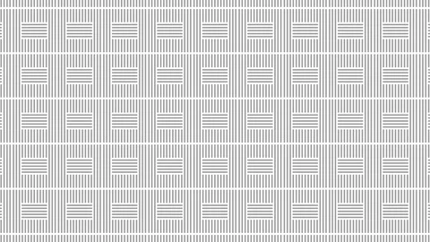 Graphic pattern in black and white with stroboscopic and hypnotic effect. Stock Footage 124706336
