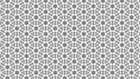 Graphic pattern in black and white with stroboscopic and hypnotic effect. Stock Footage 124706659