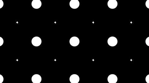 Graphic pattern in black and white with stroboscopic and hypnotic effect. Stock Footage 124851370