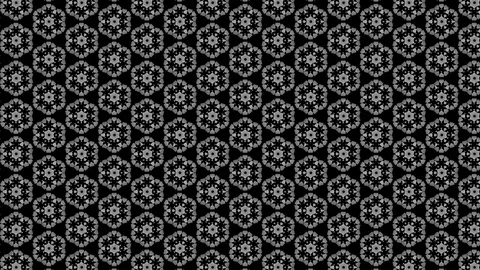 Graphic pattern in black and white with stroboscopic and hypnotic effect. Stock Footage 124851928