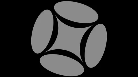 Graphic pattern in black and white with stroboscopic and hypnotic effect. Stock Footage 125048007