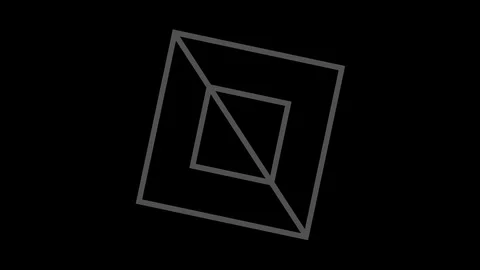 Graphic pattern in black and white with stroboscopic and hypnotic effect. Stock Footage 125048029