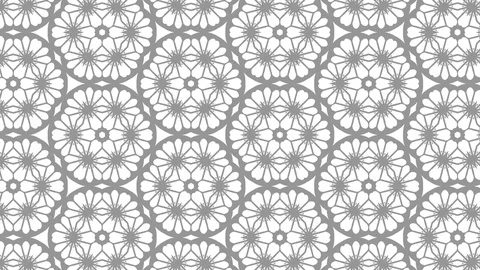 Graphic pattern in black and white with stroboscopic and hypnotic effect. Stock Footage 125266257