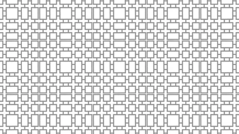 Graphic pattern in black and white with stroboscopic and hypnotic effect. Stock Footage 125436265