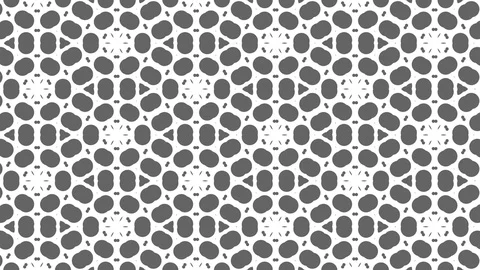 Graphic pattern in black and white with stroboscopic and hypnotic effect. Stock Footage 127411327