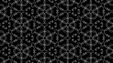 Graphic pattern in black and white with stroboscopic and hypnotic effect. Stock Footage 127951308
