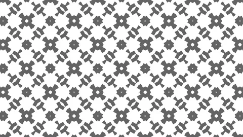 Graphic pattern in black and white with stroboscopic and hypnotic effect. Stock Footage 127951667